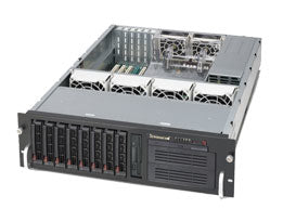Supermicro SuperChassis 833T-653B Rack Black 650 W