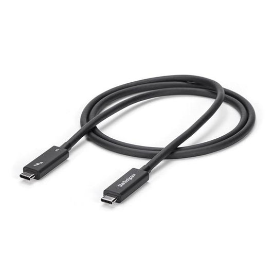 TRANSFER FILES IN SECONDS WITH A THUNDERBOLT 3 CABLE THAT SUPPORTS 40GBPS - 1M T