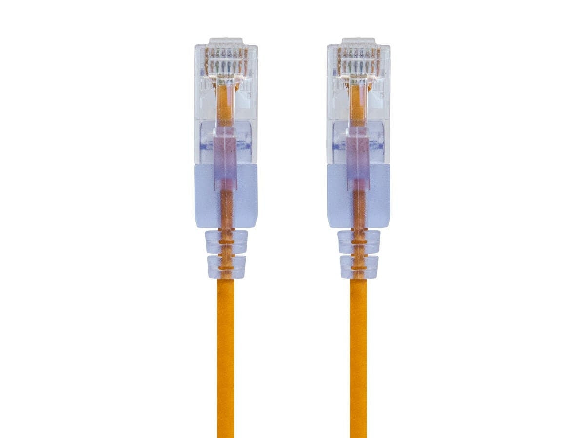 16337 - Monoprice SLIMRUN CAT6A ETHERNET PATCH CABLE - SNAGLESS RJ45_ UTP_ PURE BARE COP