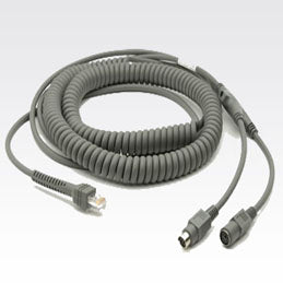 Zebra Keyboard Wedge Cable CBA-K08-C20PAR KVM cable Gray 236.2" (6 m)