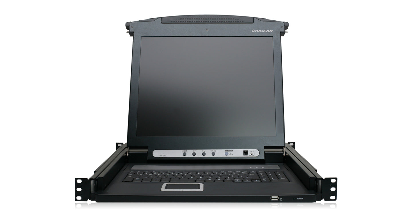 GCL1816KITU - iogear KVM SWITCH - 16-PORT - EXTERNAL - 17 INCH LCD COMBO