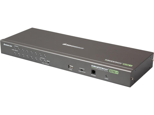 GCS1716KITTAA - iogear 16 PORT KVM SWITCH WITH USB AND PS/2 CABLES (TAA) INCLUDES 12 USB CABLES AND 4 P