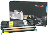 TONER CARTRIDGE - YELLOW - 7000 PAGES - FOR LEXMARK C534N, C534DN, C534DTN