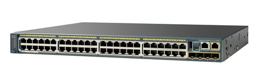 Cisco Catalyst C2960SF48TSL, Refurbished Managed L2 Fast Ethernet (10/100) Black 1U