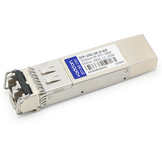 SFP-10G-SR-X-AO - AddOn Networks CISCO SFP-10G-SR-X COMPATIBLE TAA COMPLIANT 10GBASE-SR SFP+ TRANSCEIVER