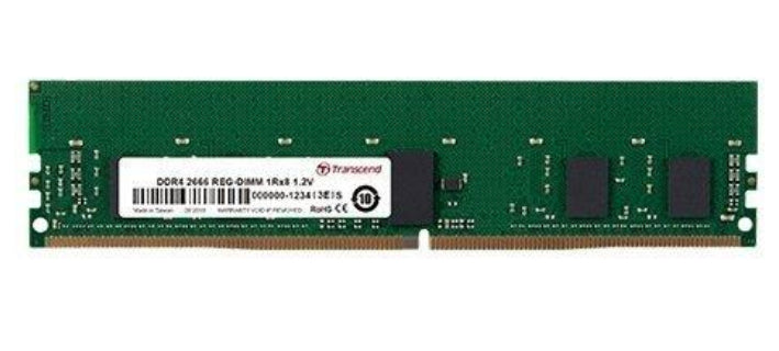 Transcend TS512MHR72V6H memory module 4 GB 1 x 8 GB DDR4 2666 MHz ECC