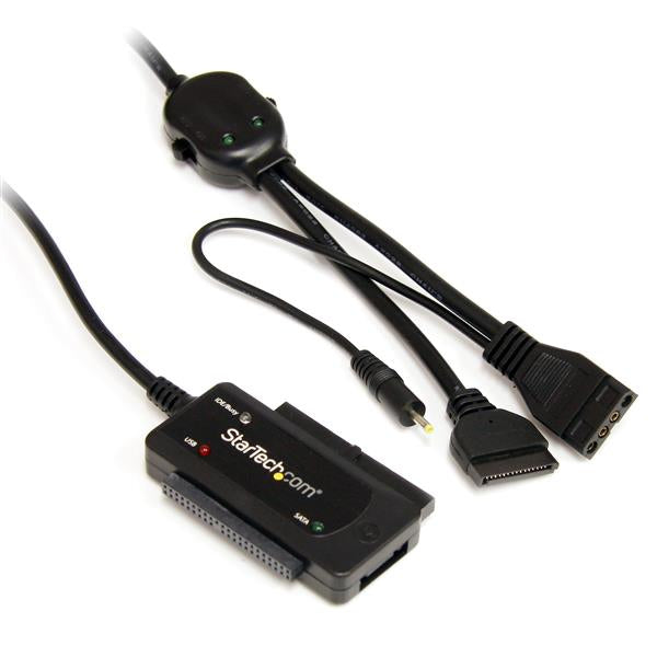 QUICKLY AND EASILY CONNECT SATA AND/OR IDE HARD DRIVES THROUGH USB 2.0 - USB TO