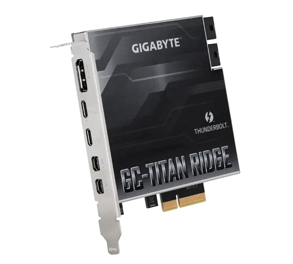 Gigabyte GC-TITAN RIDGE 2.0 interface cards/adapter Internal DisplayPort, Mini DisplayPort, Thunderbolt 3