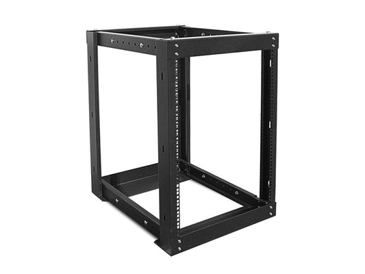 WOR1511-SF961U - iStarUSA 15U 1100MM ADJUSTABLE OPEN FRAME SERVER RACK WITH 1U HEAVY DUTY SHELF