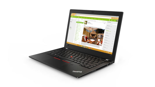 Lenovo ThinkPad X280 Notebook 12.5" 8 GB DDR4-SDRAM 256 GB SSD Wi-Fi 5 (802.11ac) Windows 10 Pro Black