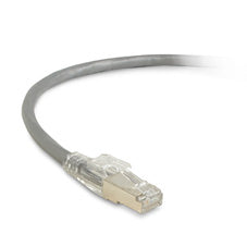 C6APC80S-GY-05 - Black Box CAT6A 650-MHZ LOCKING SNAGLESS STRANDED ETHERNET PATCH CABLE - SHIELDED (S/FTP),