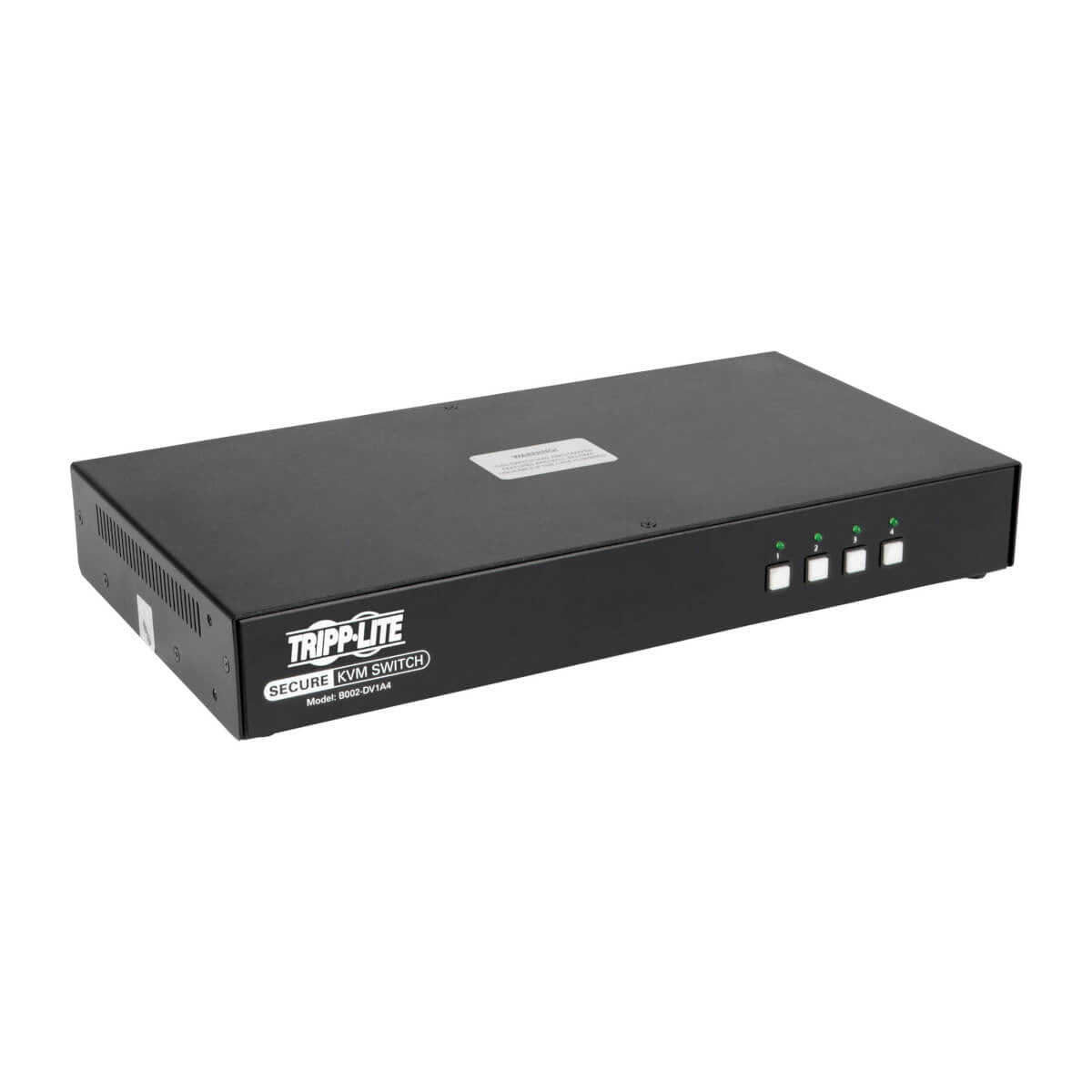 SECURE KVM SWITCH 4-PORT DVI + AUDIO NIAP PP3.0 CERTIFIED DVI-I