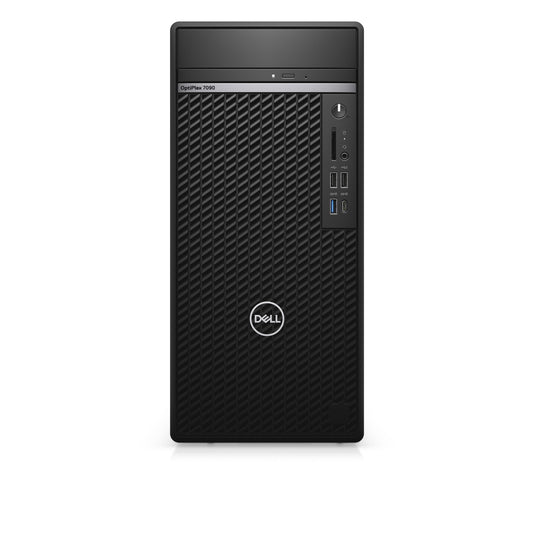 DELL OptiPlex 7090 i7-10700 Tower IntelÂ® Coreâ„¢ i7 16 GB DDR4-SDRAM 256 GB SSD Windows 10 Pro PC Black