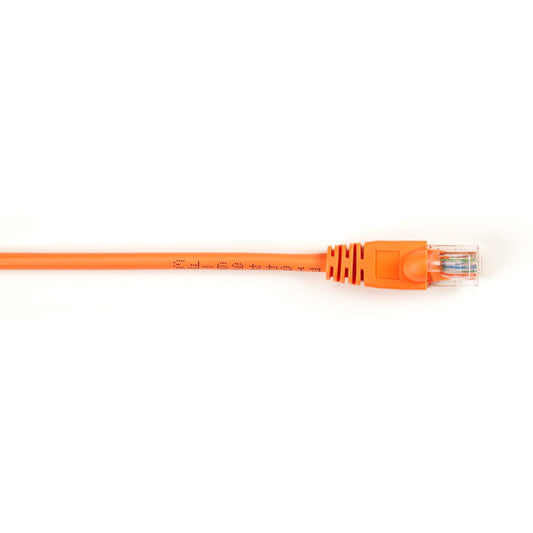 Black Box 25x Value Line Cat5e 25ft networking cable Orange 295.3" (7.5 m)