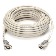 EYN257T-0010-FF - Black Box RS-232 SHIELDED NULL MODEM CABLE - METAL HOODS DB9 FEMALE/FEMALE 10-FT. (3.0-M)
