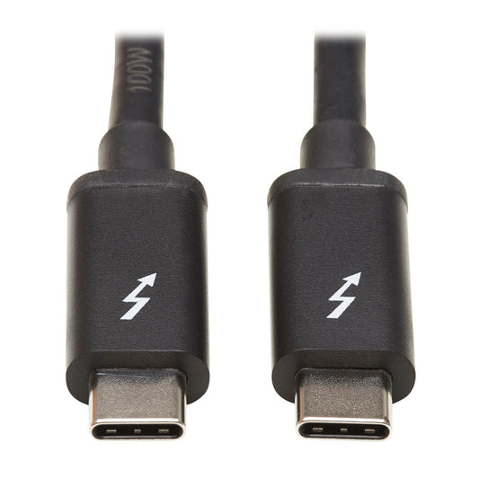 Tripp Lite MTB3-02M-5A-B Thunderbolt cable 78.7" (2 m) 20 Gbit/s Black