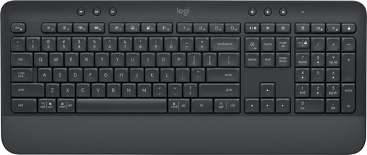 Logitech Signature K650 keyboard RF Wireless + Bluetooth Graphite