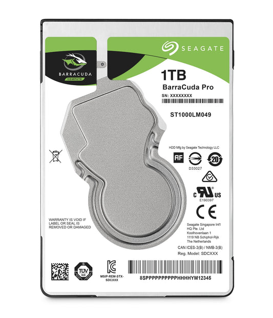 Seagate Barracuda Pro 2.5" 1000 GB Serial ATA III