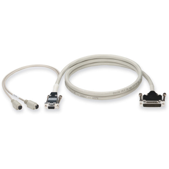 KVM USER CABLE - PS/2 COAX, LOW-SMOKE ZERO HALOGEN, 10-FT. (3.0-M), GSA, TAA