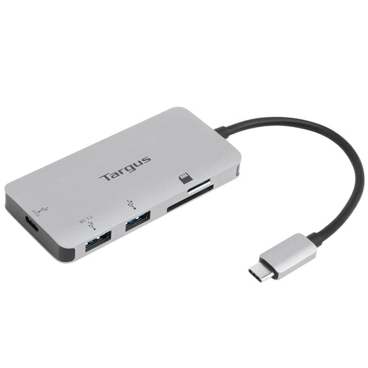 ACA952USZ - Targus USBC MP HUB W CARD READER ADP SILVER