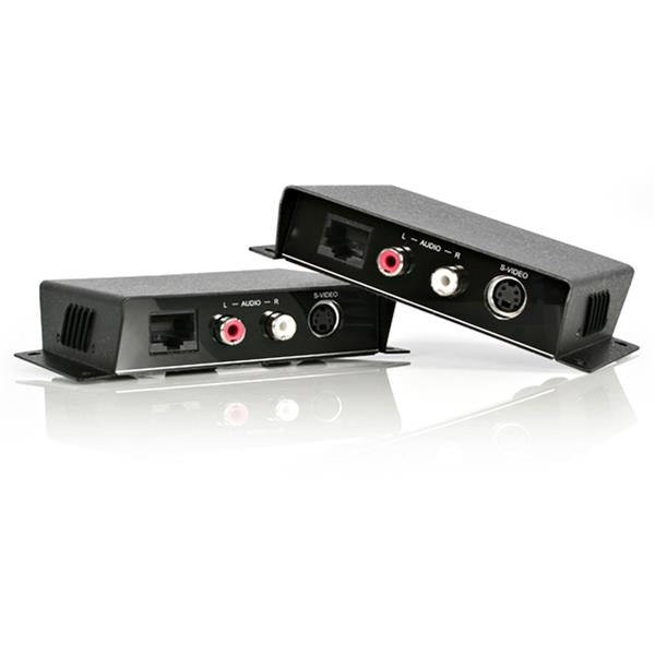 StarTech.com SVIDUTPEXTA AV extender AV transmitter & receiver Black