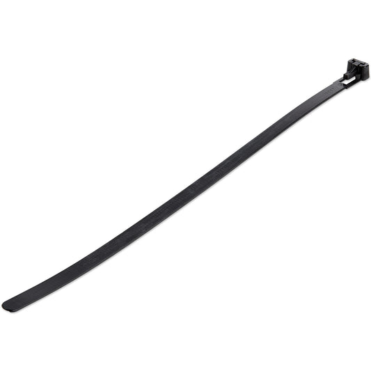 CBMZTRB10BK - StarTech.com REUSABLE CABLE TIES FOR 2.55IN/65 MM BUNDLE DIAMETER - ADJUSTABLE XL RESEALABLE