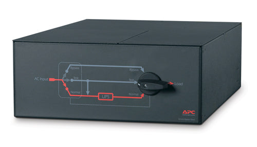 APC SERVICE BYPASS PANEL- 230V; 100A; MBB; HARDWIRE INPUT; IEC-320 OUTPUT- (8) C