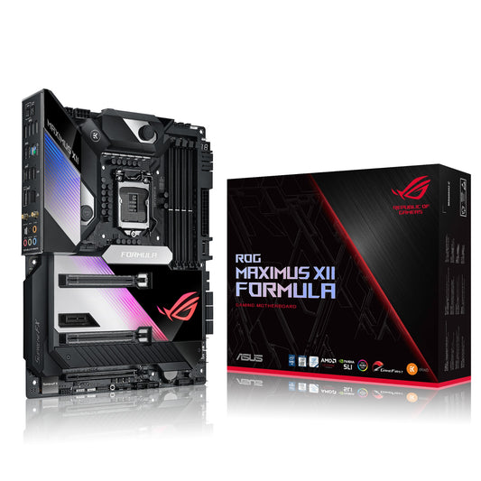 ROG MAXIMUS XII FORMULA (WIFI 6) Z490 LGA 1200(INTEL 10TH GEN) ATX GAMING MOTHER