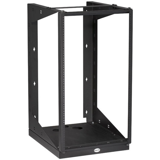 WALLMOUNT RACK - 19U, 12-24 TAPPED RAIL HOLES, 100 LB. CAPACITY, GSA, TAA