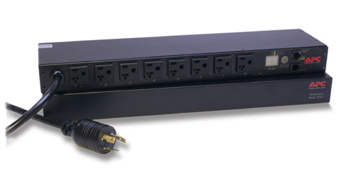 APC AP7901B power distribution unit (PDU) 8 AC outlet(s) 1U Black