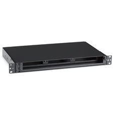 RACKMOUNT FIBER ENCLOSURE NON-LOCKING - 1U, 3-SLOT