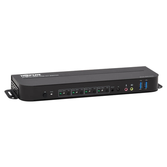 4-PORT HDMI/USB KVM SWITCH 4K 60 HZ, HDR, HDCP 2.2, IR, USB SHARING