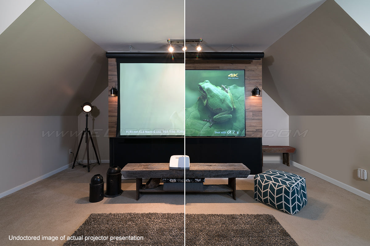 AR120H-CLR - Elite Screens AEON CEILING LIGHT REJECTING SERIES, 120 DIAG 16:9,EDGE FREE AMBIE