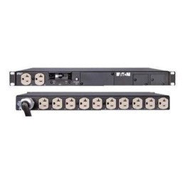 Eaton PW103BA1U190 power distribution unit (PDU) 12 AC outlet(s) 1U Black