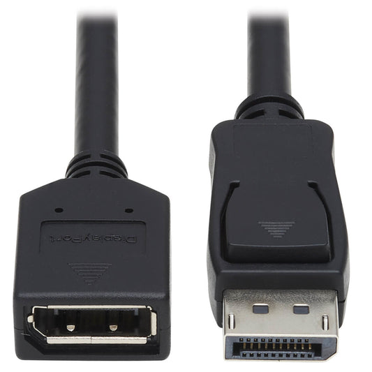 P579-010 - Tripp Lite DISPLAYPORT EXTENSION CABLE WITH LATCHES, 4K X 2K 60 HZ, (M/F), 10-FT.