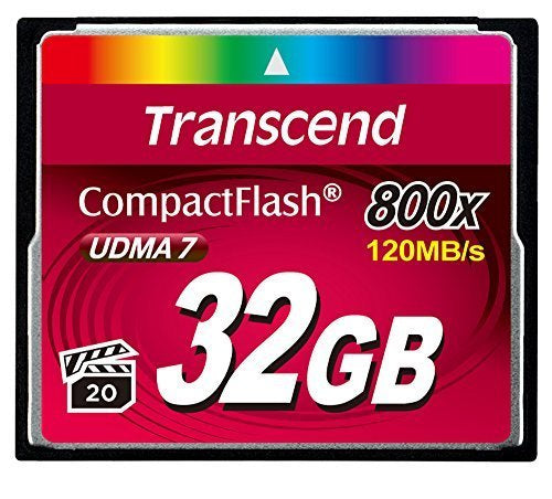 Transcend 32GB TS32GCF800 CF CARD 800X