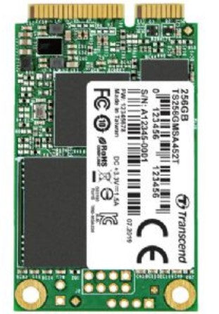 Transcend MSA452T mSATA 256 GB Serial ATA III 3D TLC NAND