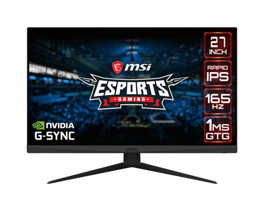 MSI Optix G273QF 27" 2560 x 1440 pixels Quad HD LCD Black