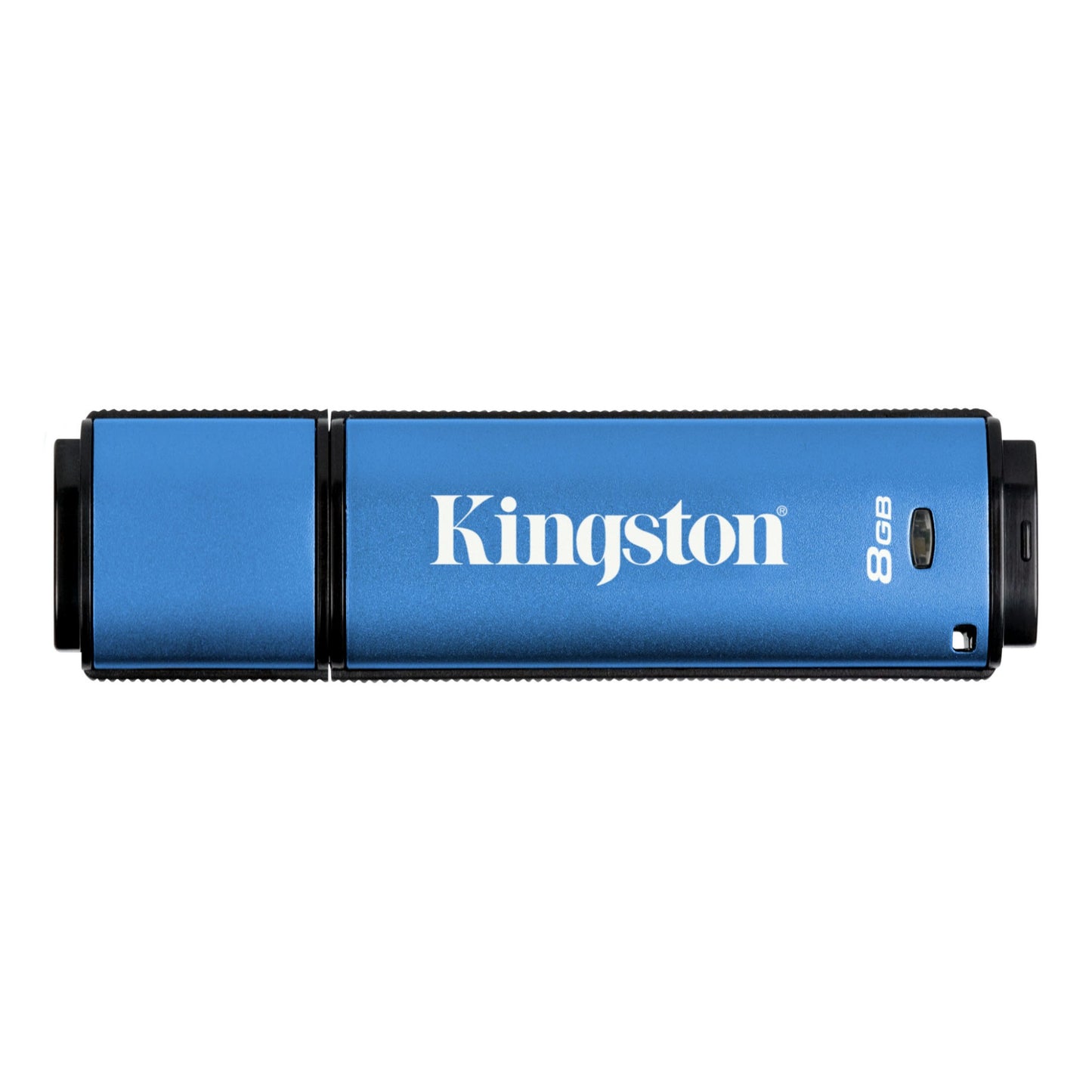 Kingston Technology DataTraveler Vault Privacy 3.0 USB flash drive 8 GB USB Type-A 3.2 Gen 1 (3.1 Gen 1) Black, Blue