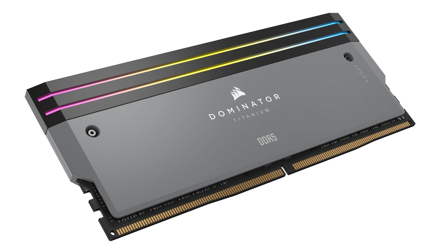 CMP64GX5M2B6000Z30 - Corsair DOMINATOR TITANIUM 64GB 2 x 32GB DDR5 6000 PC5 48000 Desktop Ram