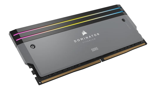 CMP64GX5M2B6000Z30 - Corsair DOMINATOR TITANIUM 64GB 2 x 32GB DDR5 6000 PC5 48000 Desktop Ram