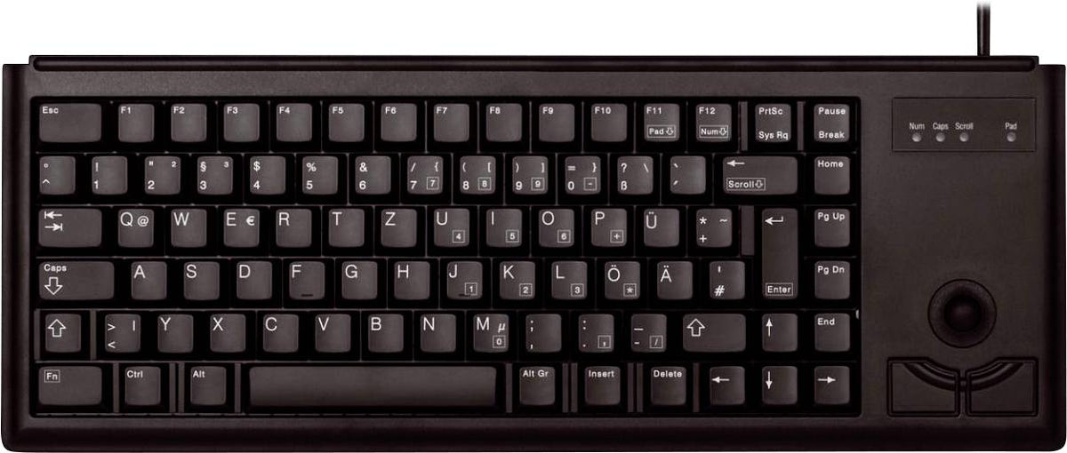 G84-4400LPBDE-0 - Cherry German Compact ML Keyboard