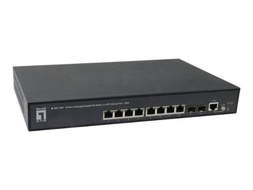 GEP-1061 - LevelOne  6-Port Gigabit PoE+ Managed Switch