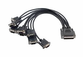 DIGI ACCELEPORT XP AND NEO 8 PORT DB-9M STRAIGHT FAN-OUT CABLE