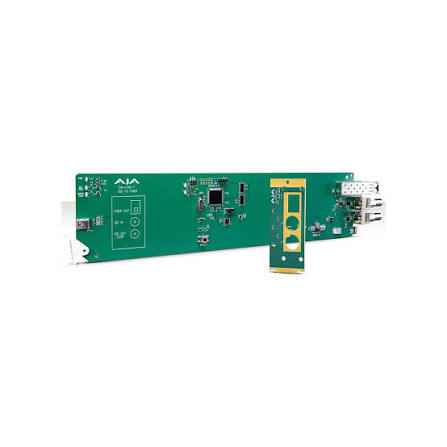 OG-FIDO-TR-MM - AJA openGear 1-Channel 3G-SDI to Multi-Mode LC Fiber Transmitter