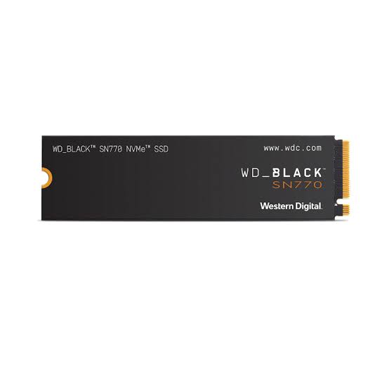 S200T3X0E - WD 2TB Black SN770 PCIe NVMe SSD
