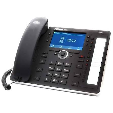 IP445HDEG-BW - AudioCodes 445HD IP Phone Black Wired IP Phone