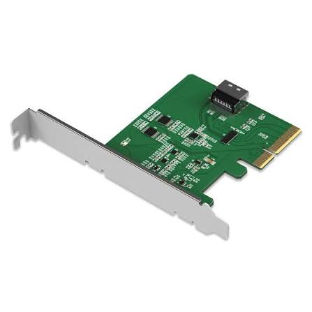 MB408A5 - Icy Dock EXLink MCIO 4i PCIe 5.0 x4 Adapter