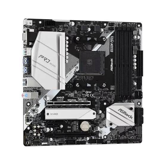 90-MXBDK0-A0UAYZ - ASRock B550M PRO4 AM4 DDR4 Micro-ATX Motherboard