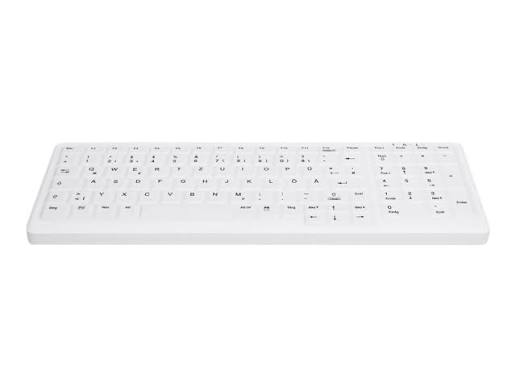 AK-C7000F-UVS-W - Cherry German Sealed USB Medical Hygiene Keyboard